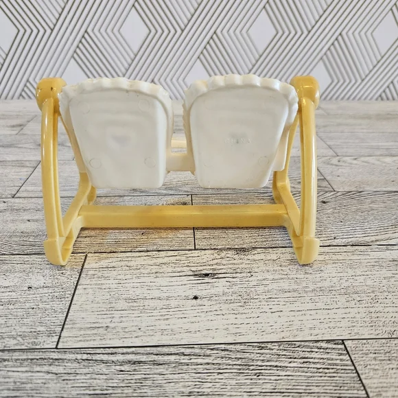 Fisher Price Loving Family Dollhouse TWIN BABY DOUBLE SWING for 2" INFANT DOLLS - Picture 3 of 5